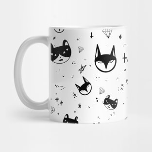 Cats Graphic Mug